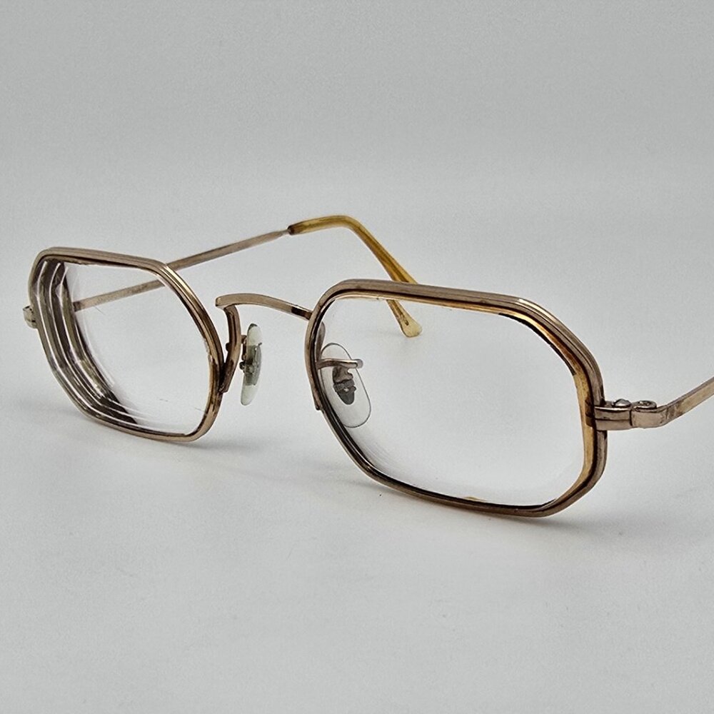 Shuron 12K GF Gold Fill Eyeglasses Frame USA 47-15-133